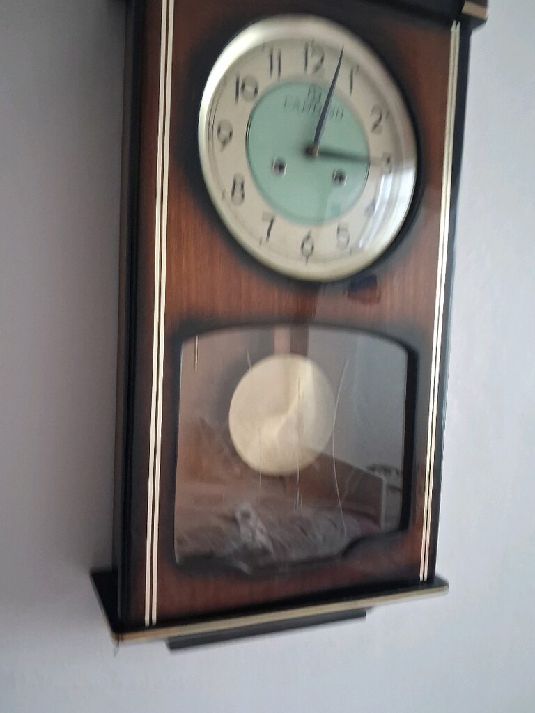 CANDINO Kurmalı Gonglu Duvar Saati ALMAN - 9