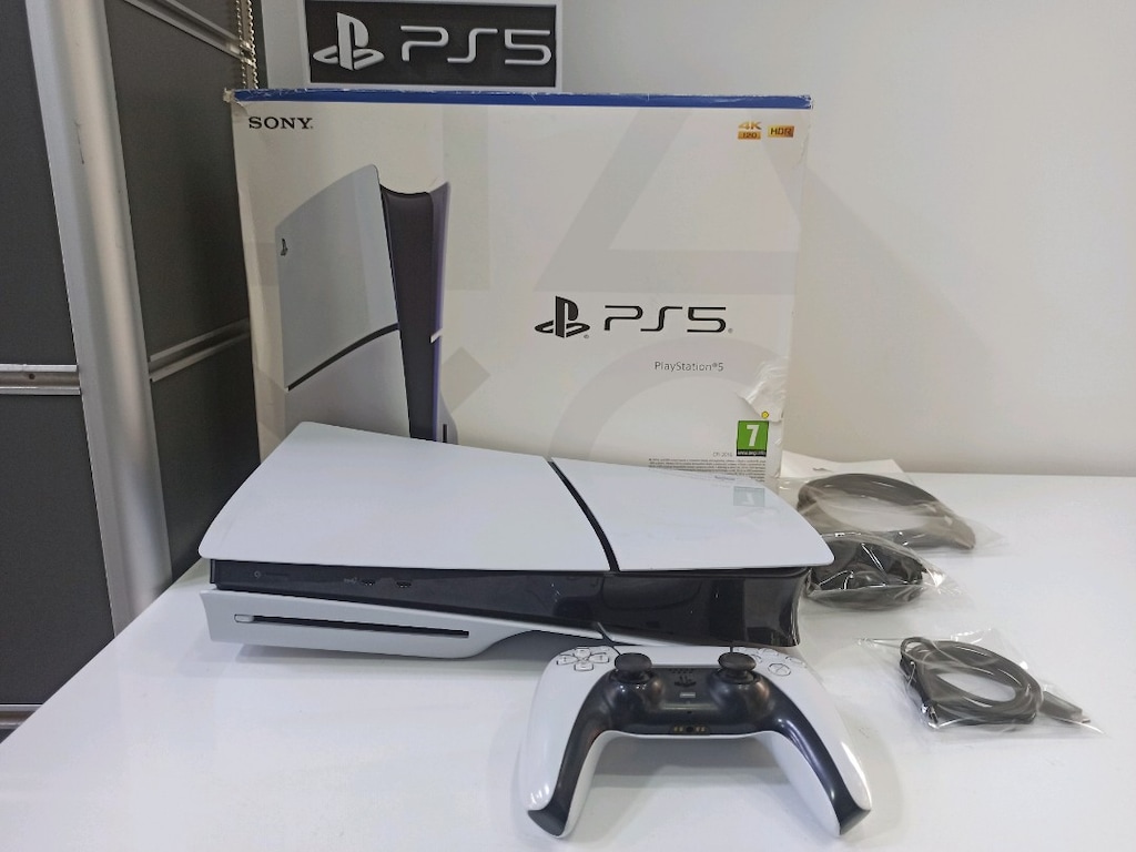 Ps5 Slim CD 1 TB cfi-2016 Avrupa sürüm Tek kol Full Kutulu - 3