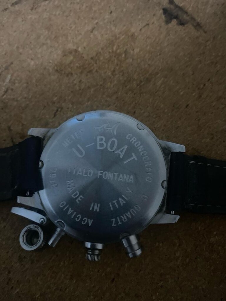 u-boat erkek kol saati ıtolo fontana 316l - 5