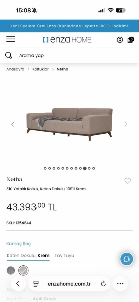 Enza home kanepe - 3