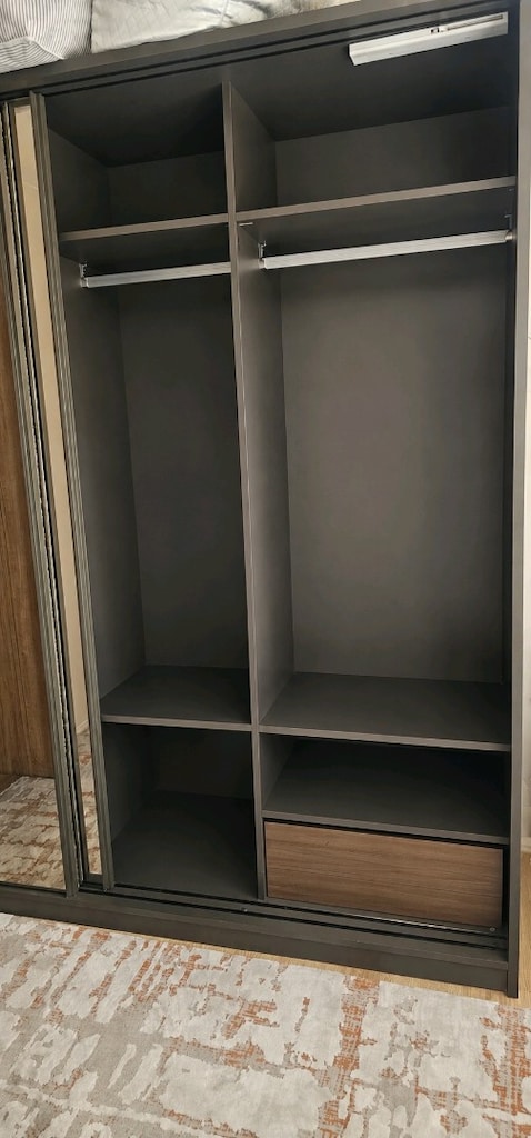 tam takım halde enza home bazalı ve sürgülü dolap ile yatak odası takı - 6