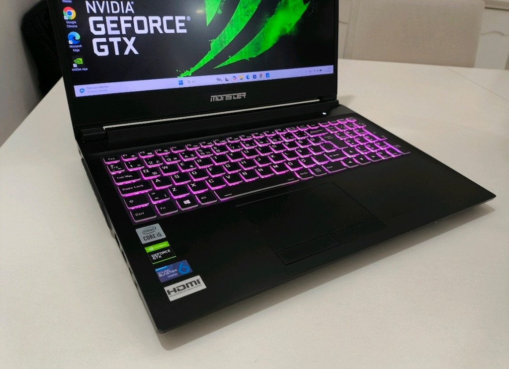 i5 10. Nesil Monster G@ming 16 GB RAM tam bir oyun canavarı laptop - 3
