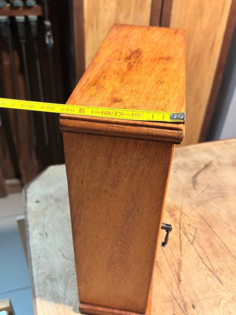 Vintage camlı dolap - 7