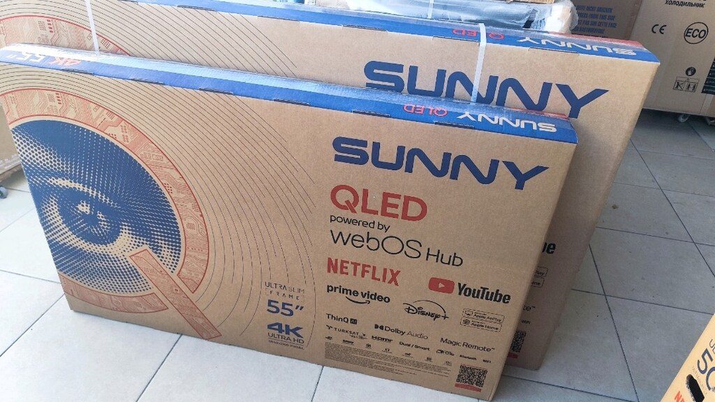 SUNNY 55İNÇ 140 Ekran QLEDTV WEBOS 4Kuhd SESLİ KOMUT WİFİ UYDULU SIFIR - 8