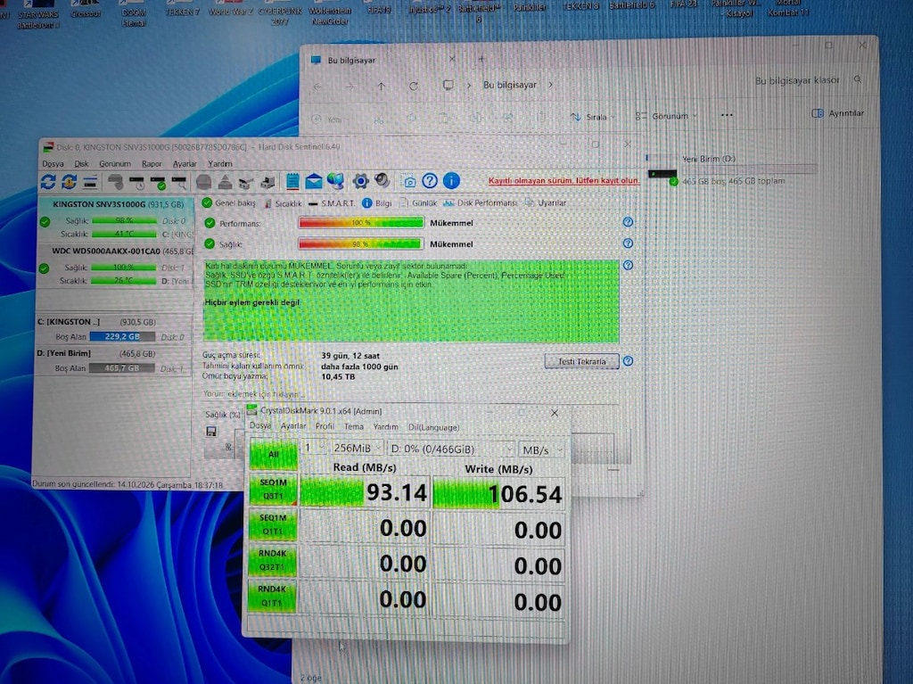 500gb harddisk 3.5 inç Western digital,sorunsuz - 4