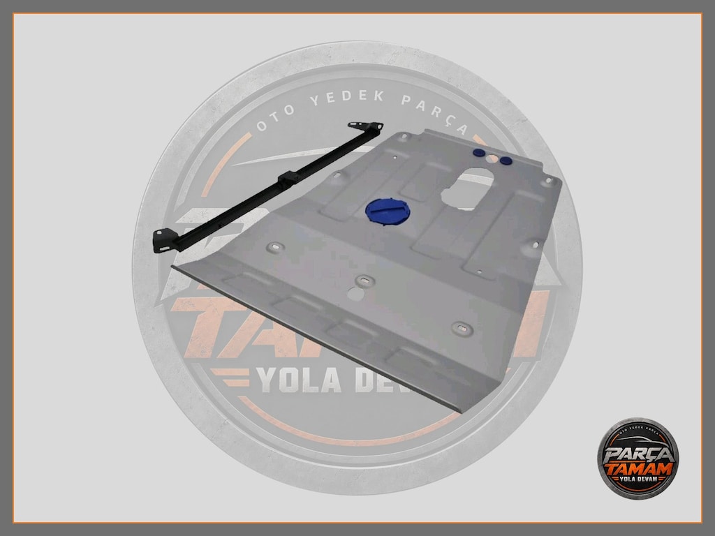 DACİA DUSTER MOTOR ALT KORUMA SACI 8201700404 - 2