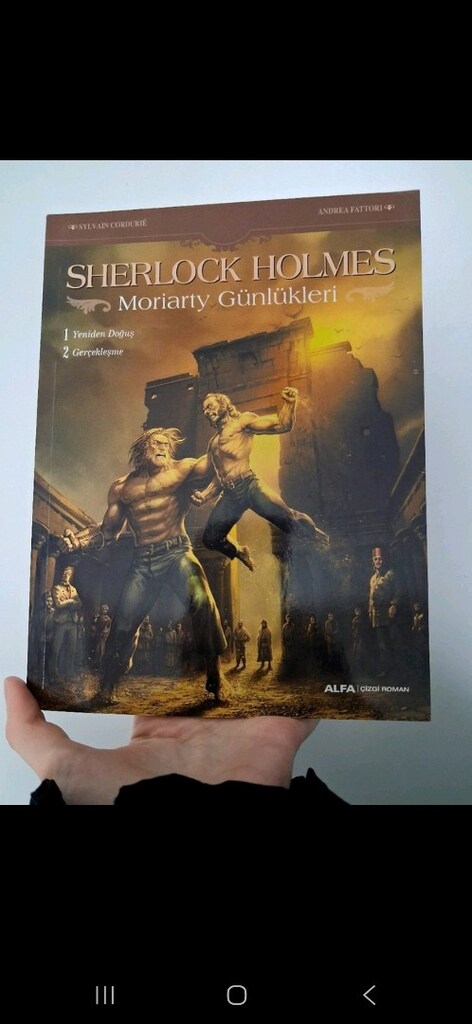 Sherlock Holmes Moriarty Günlükleri Çizgi Roman