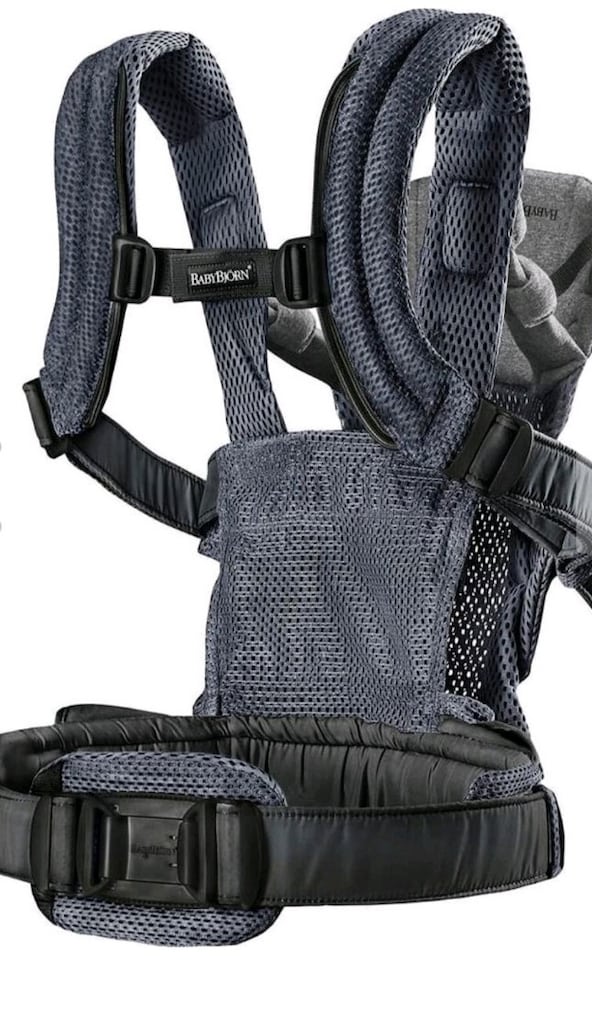 BabyBjörn Harmony 3D Mesh Kanguru – Orijinal –Temiz – Gri - 5