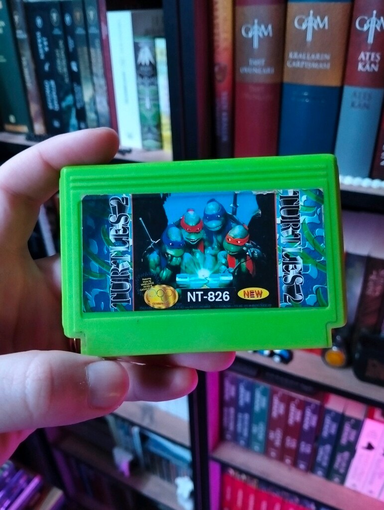 Ninja Turtles 2 - Atari Kaseti Kartuş