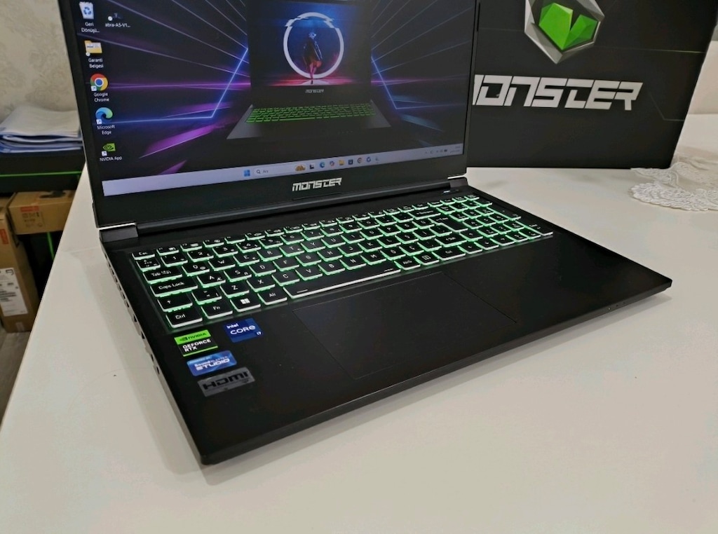 i7 12. Nesil Monster 24 GB RAM G@rantili oyun canavarı laptop - 3