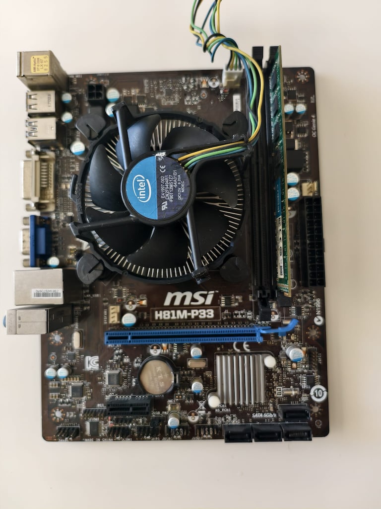 İ5 4460 - 8 GB RAM - MSİ ANAKART - SOĞUTUCU - 12