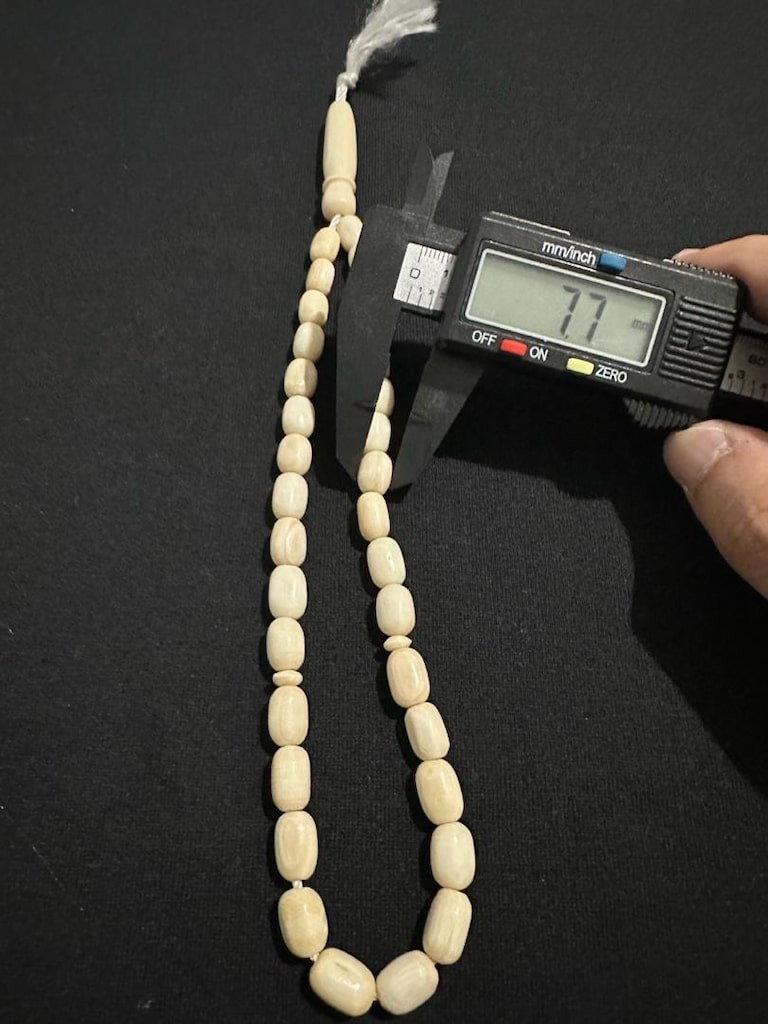 Fildişi Tespih Afrika İşçilikli 25.6 GR - 3