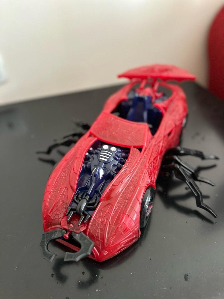Spider-man Spider Force Web Car - 3