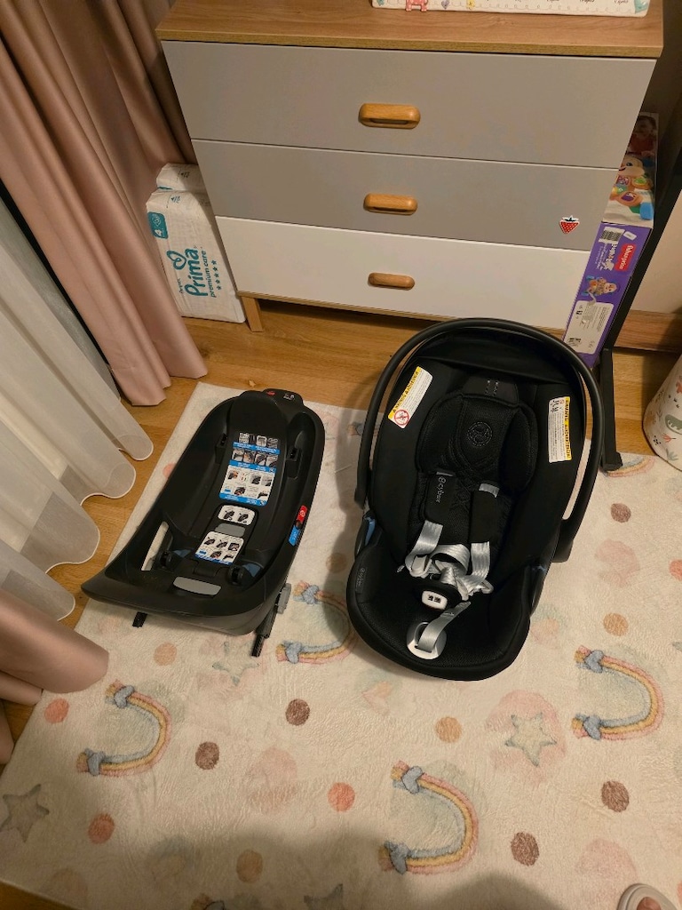 Cybex Cloud T + Orijinal ISOFIX Baza | Amerika Modeli | Çok Temiz