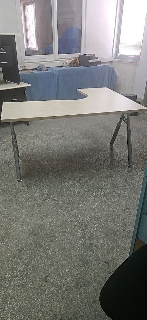 Ofis masası L masa metal ayaklı - 5