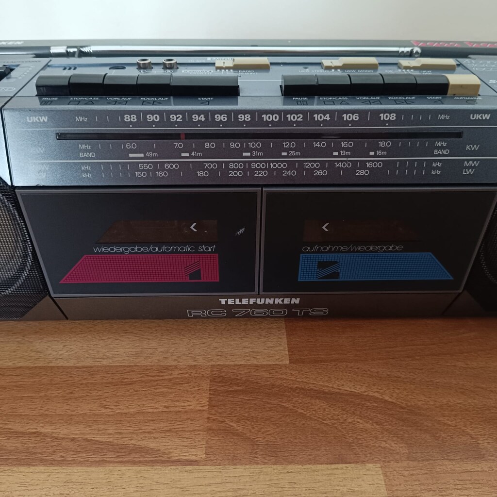 TELEFUNKEN RC-760 TS ALMAN Üretimi TEYP.Ücretsiz Kargo.Dikimevi Mevkii - 7