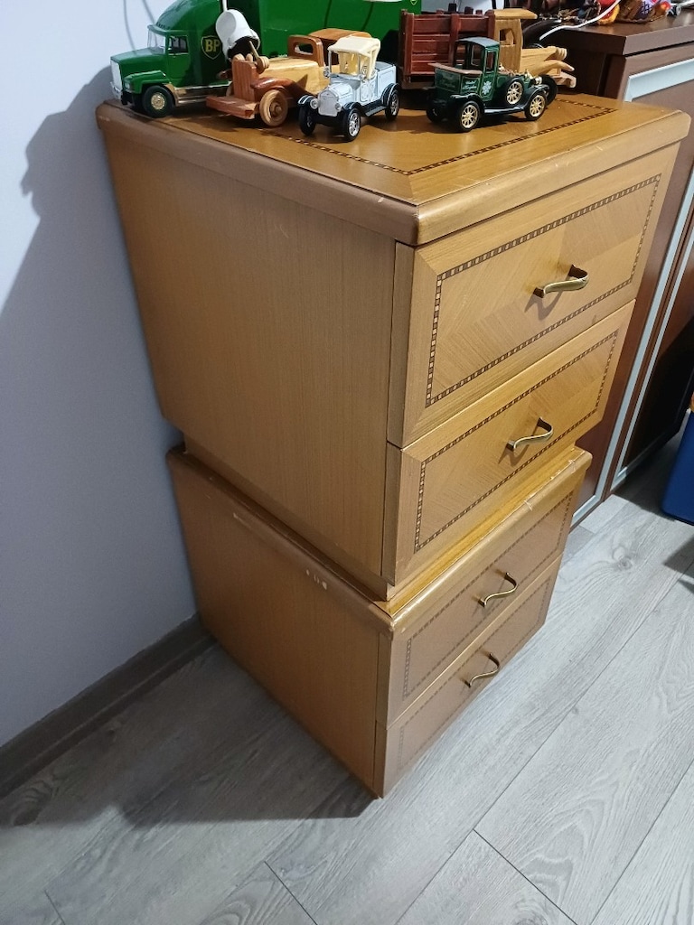 Ahşap Ceviz Komodin - 3