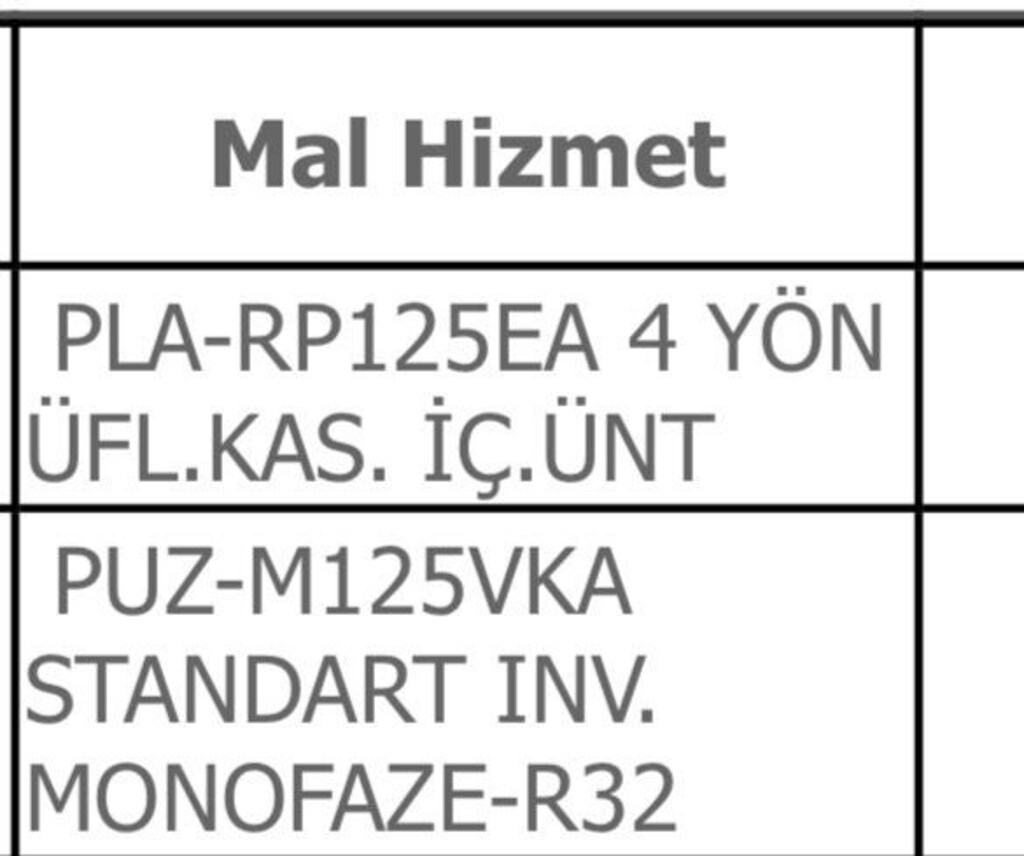 MITSUBISHI KLİMA - 2