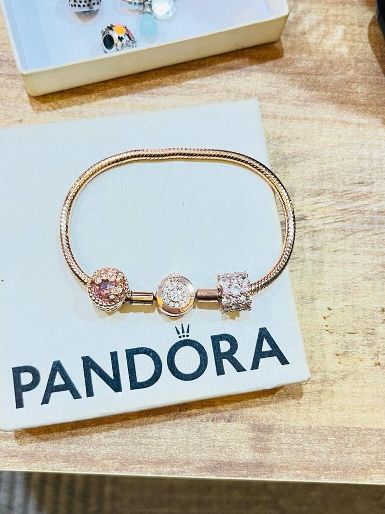 pandora rose charm - 8