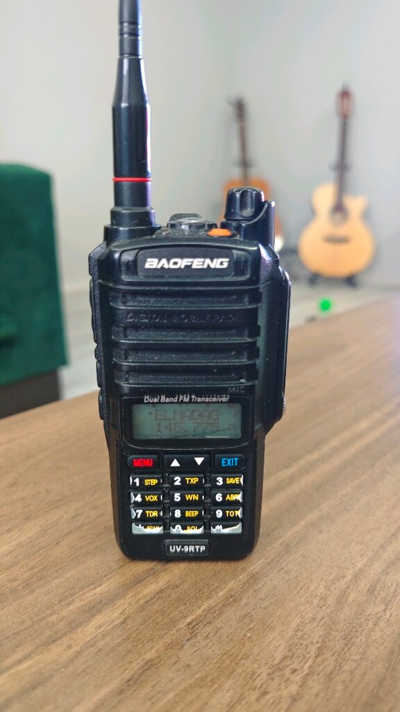 Baofeng UV-9RTP Su Geçirmez El Telsizi - Full Set + Programlama Kablol - 5