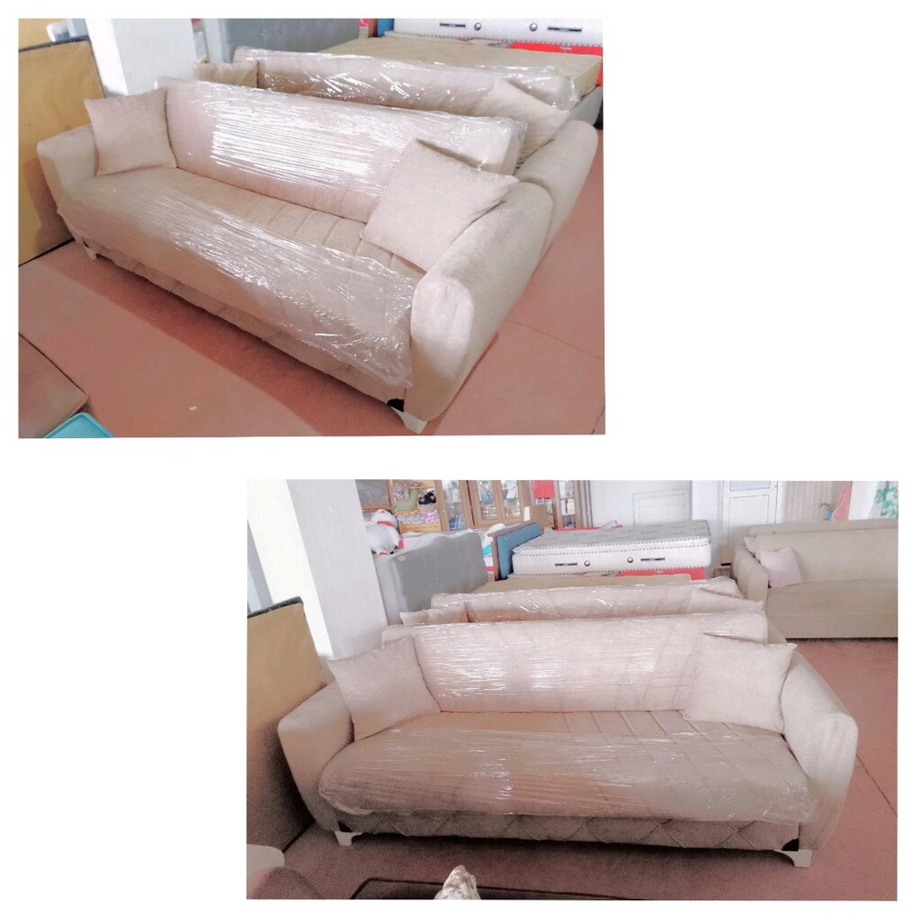 Sıfır Yeni Döşeme Çiftli Kanepe Çekyat Koltuk Takımları - 4