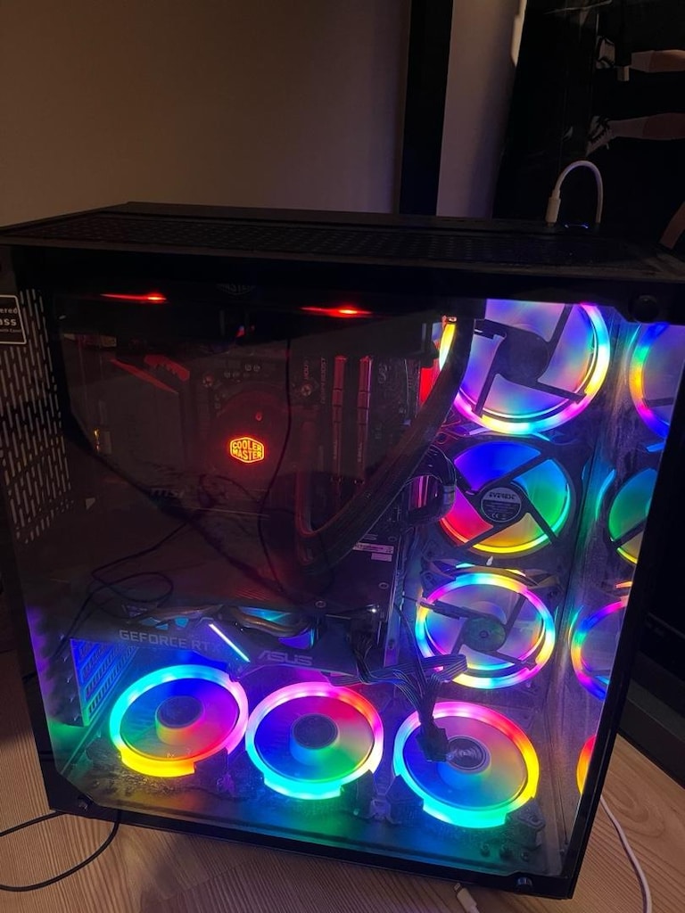 Oyuncu koltuğu ve Tüm set dahil RTX 2060 sıvı soğutmalı - 4