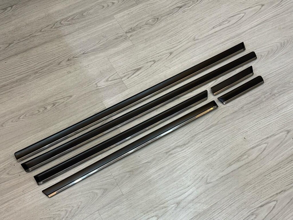 e39 alltan krom lu kapı çıta seti çıkma orjinal tam set - 5
