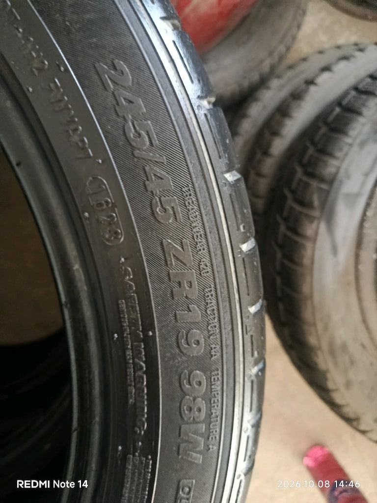 2 adet 245...45..19 - 5