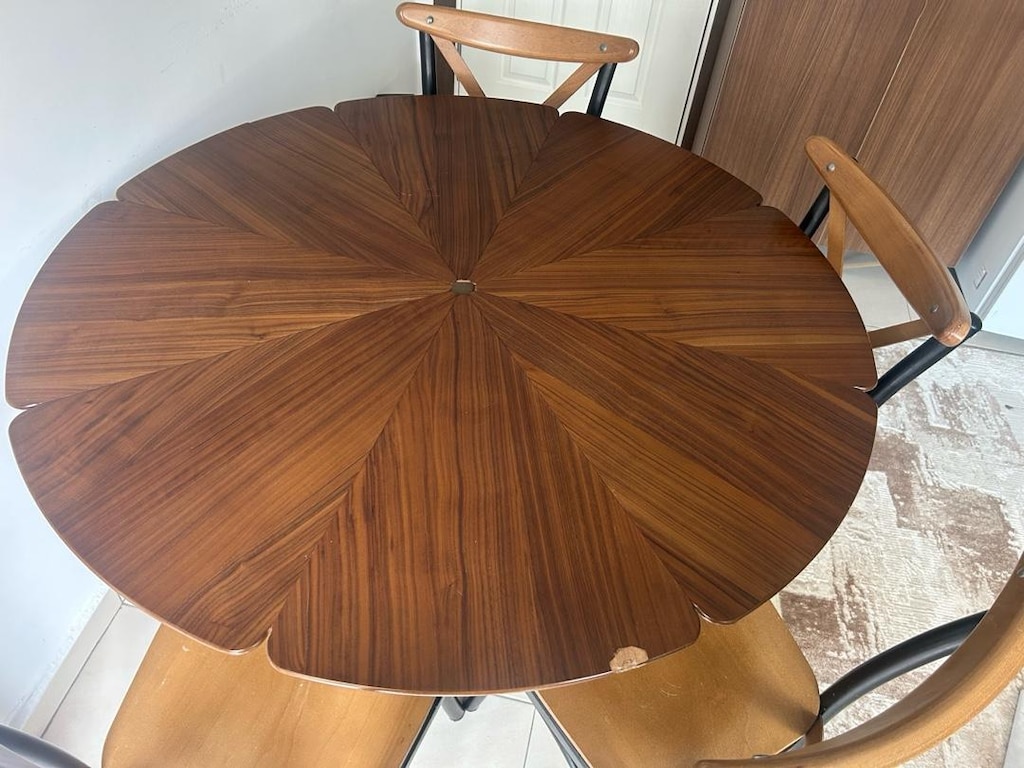 Enza Home Yuvarlak Mutfak Masası - 2