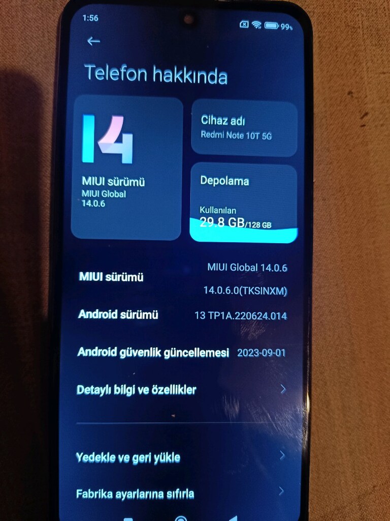 redmi Note 10T 5G yd 4+3/128 - 2