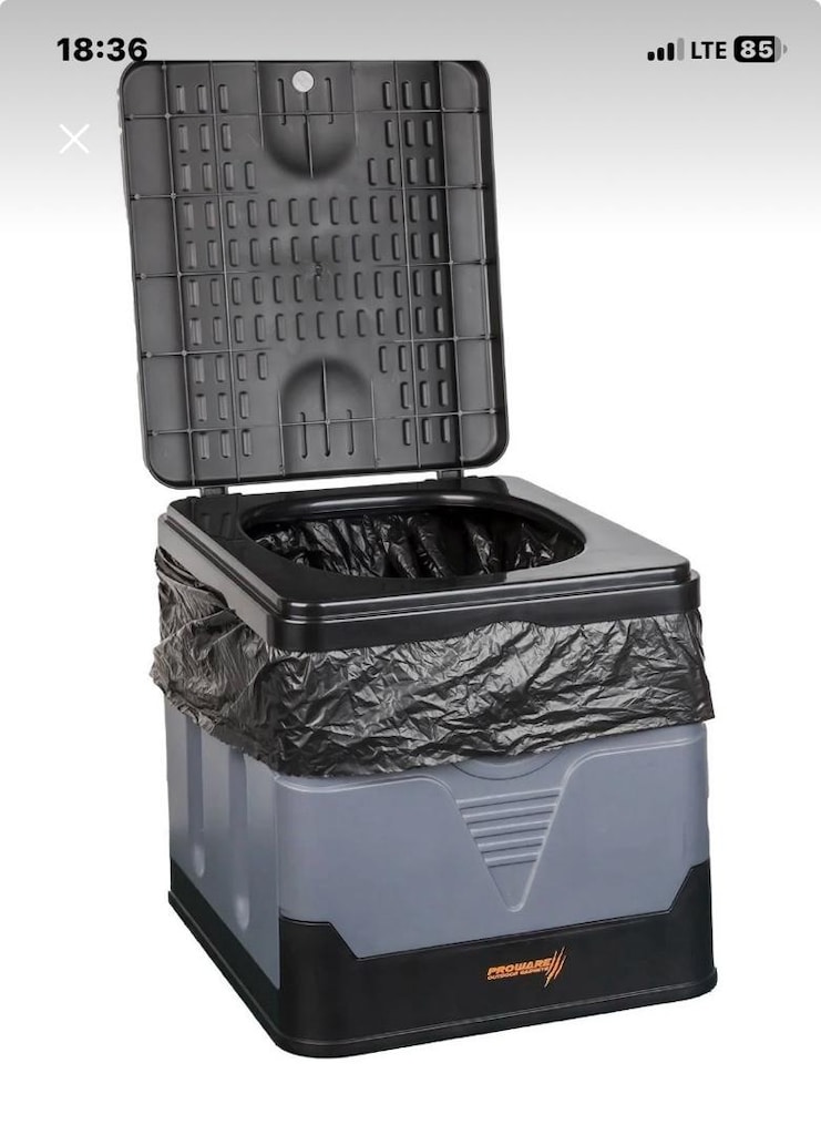 sıfır. çok amaçlı portatif katlanır wc - 3