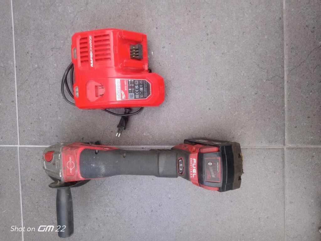 orjinal milwaukee devir ayarlı avuç ici taslama - 2