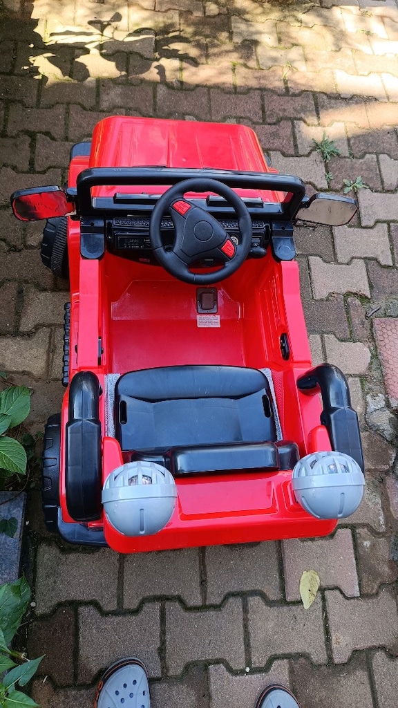 12V akülü full Neon akülü çocuk aeabasi - 11