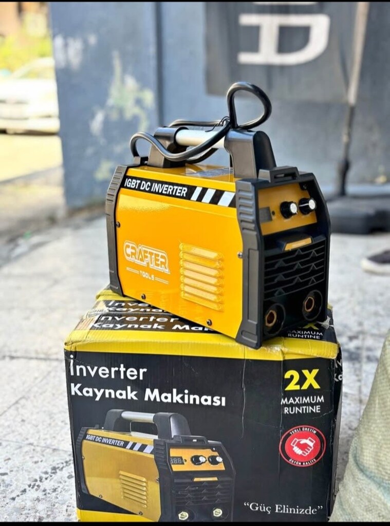 kaynak makinesi 250 amper maske çekiç fırça ful set sıfır ürün - 2