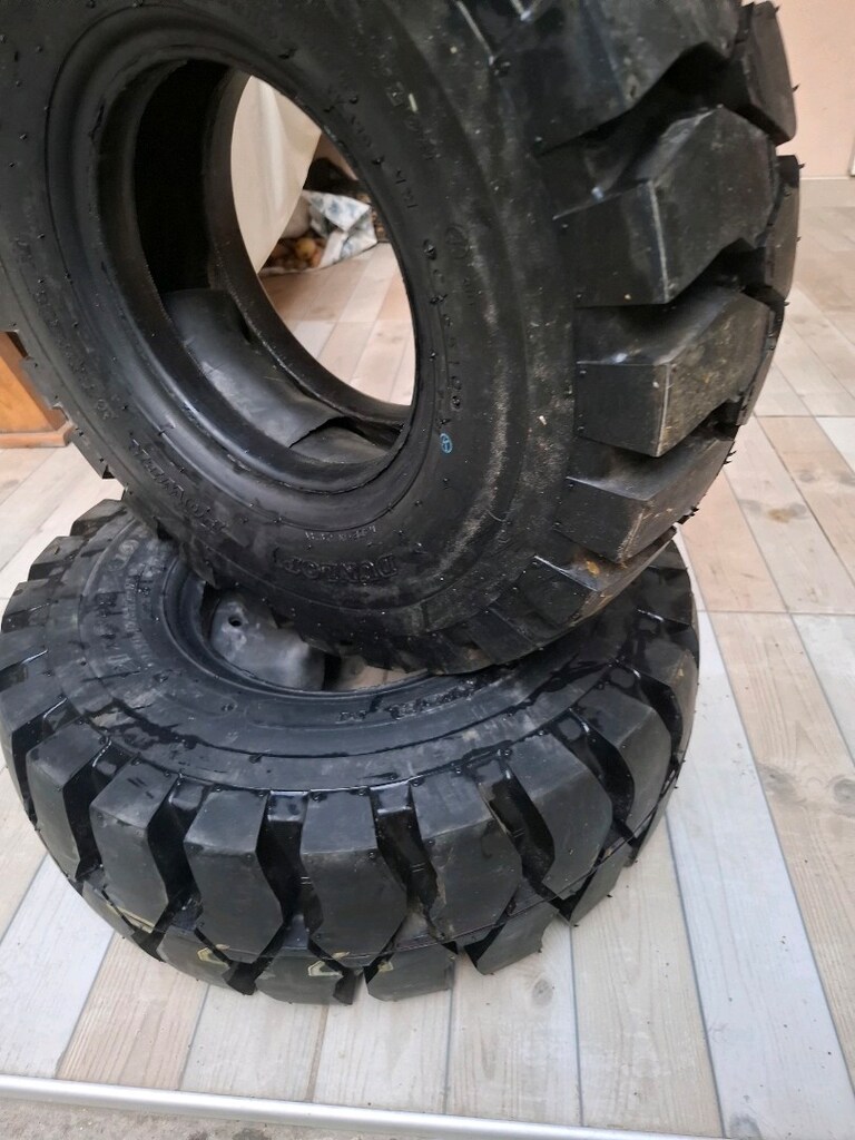 21x8-9 dunlop havalı forklift lastiği 2 adet - 4