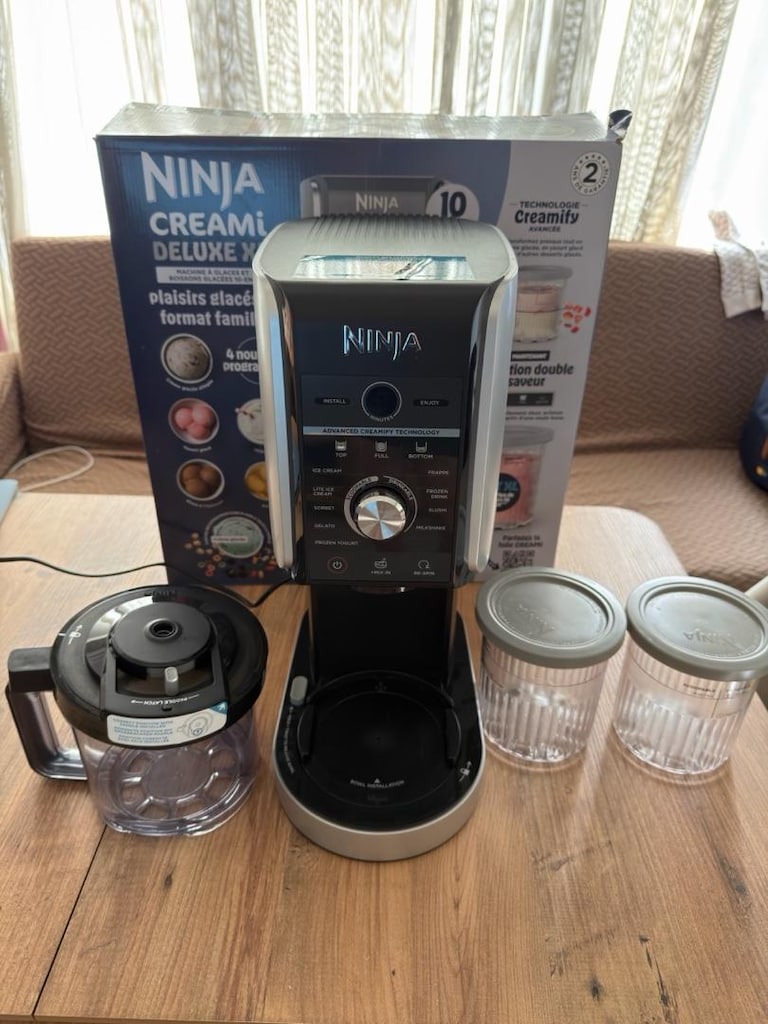 SHARK NINJA 10in1 ÇOK FONKSIYONLU DONDURMA MAK.-3 AYLIK KUTU-FATURALI - 5