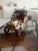 EL YAPIMI DEKORATİF METAL MODEL ARABA - 3