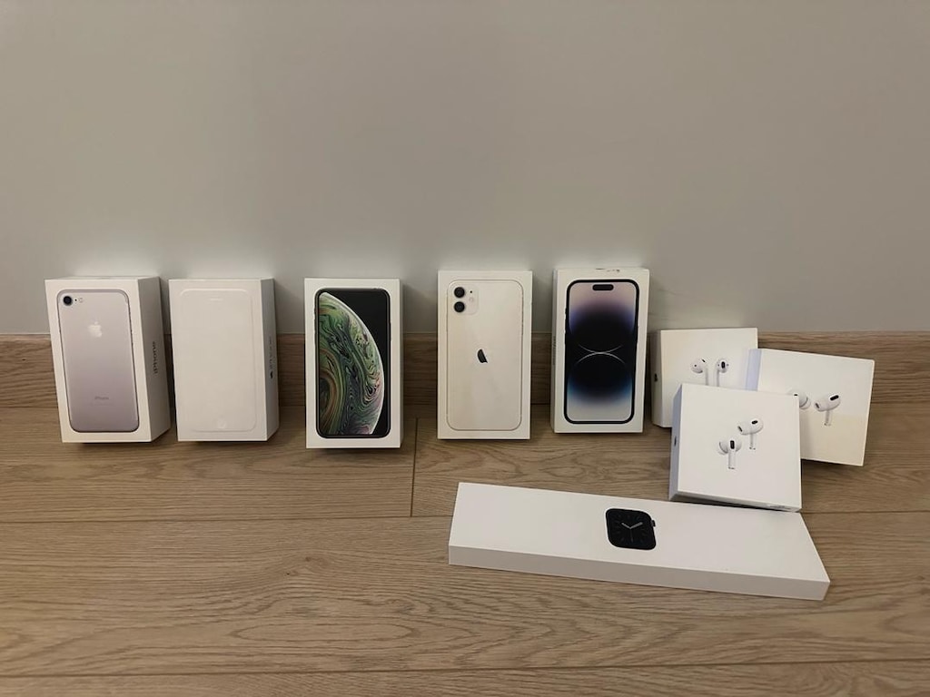 Orijinal Apple Kutu Koleksiyonu | iPhone, AirPods ve Apple Watch