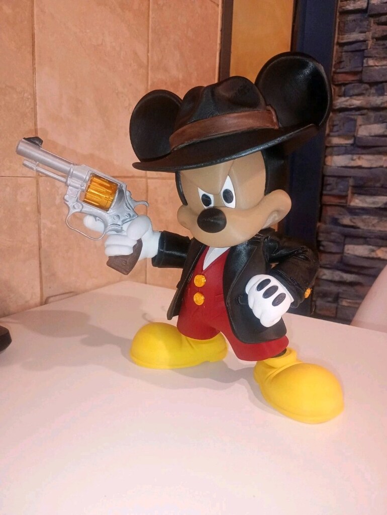 Mickey The Gangster – 3D Baskı Figür - 2