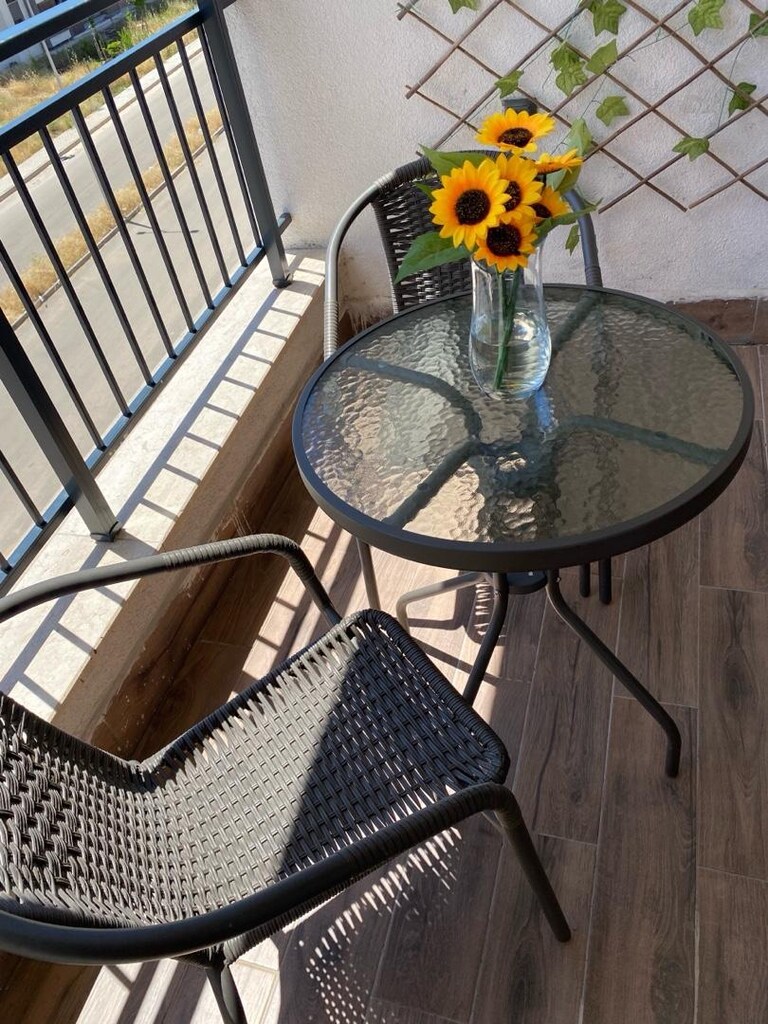 bahçe balkon masa sandalye takım - 5