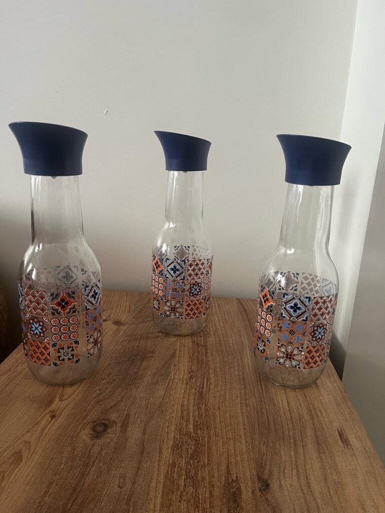 3 adet 1 litre şişe - 4
