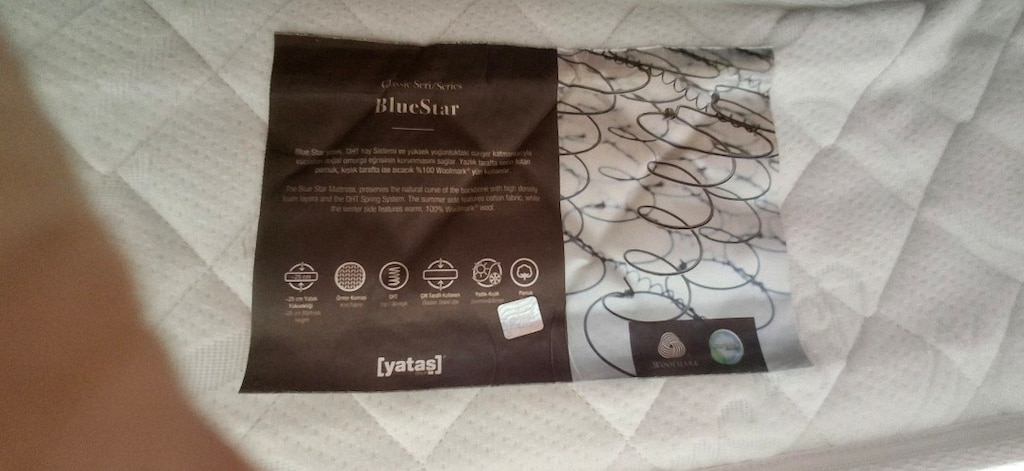 ENZA HOME YATAṢ BLUE STAR ÇİFT KİṢİLİK YATAK - 3