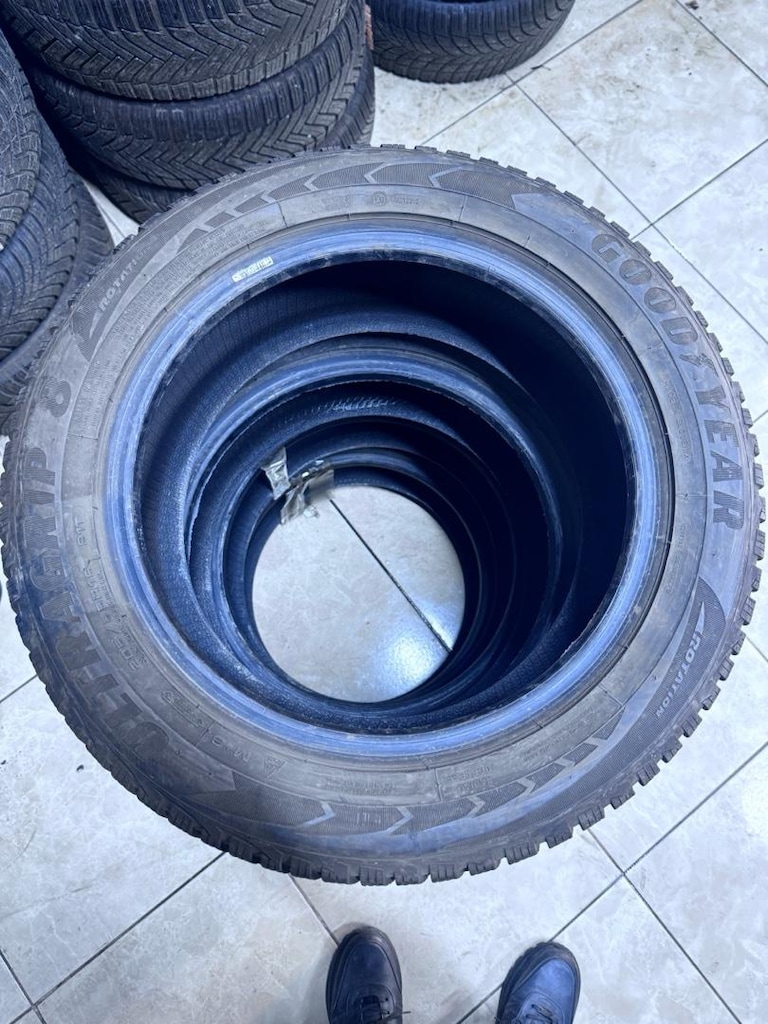 205 55 16 GOODYEAR KIŞLIK TAKIM SIFIRDAN FARKSIZ - 3