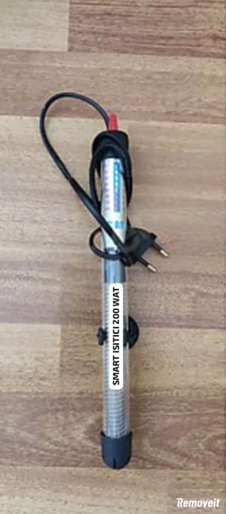 AKVARYUM 200WATT ISITICI VE İÇ FİLİTRE - 3