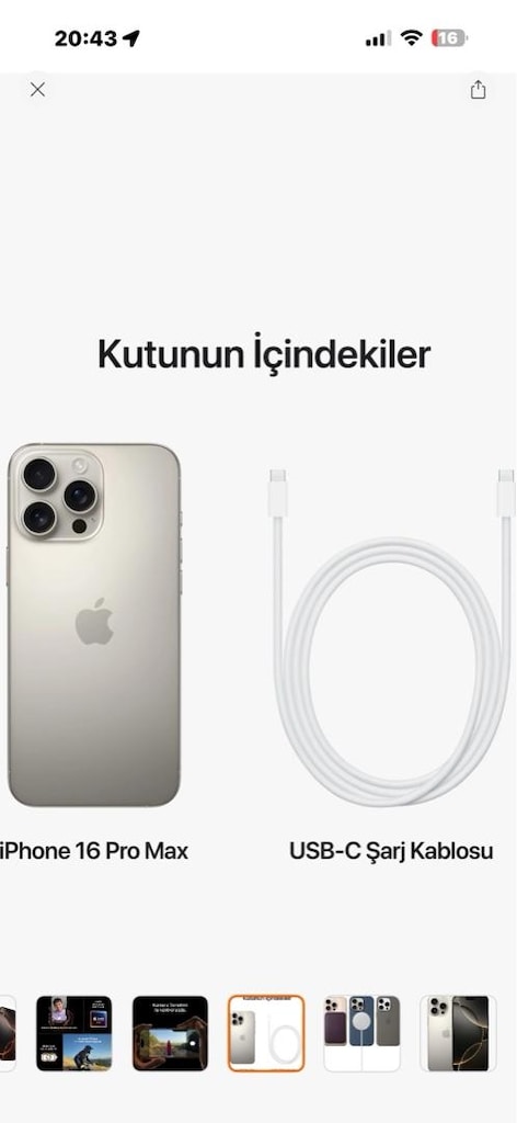 İPHONE 16 PRO MAX 256 - 2