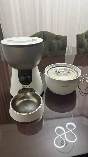 WERO MARKA OTOMATİK KEDİ KÖPEK MAMA VE SU KABI