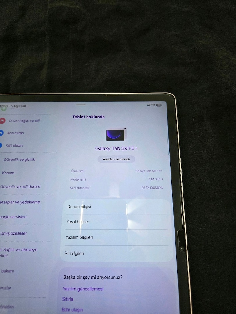 Samsung Tab S9 FE Plus Lavanta - 15