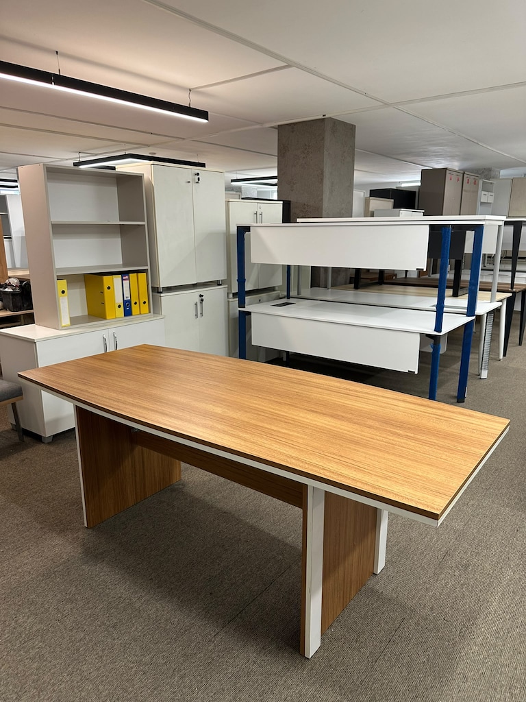 KLAS OFİS ÜSKÜDAR 180x70 cm MARBELLA KİRAZ TOPLANTI MASASI - 4