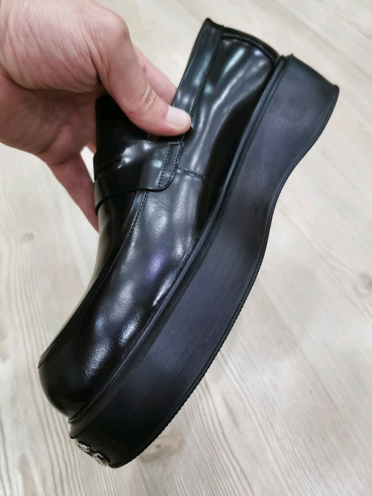 Dolce Gabbana Hakiki Deri Kalın Tabanlı Loafer Ayakkabı - 8