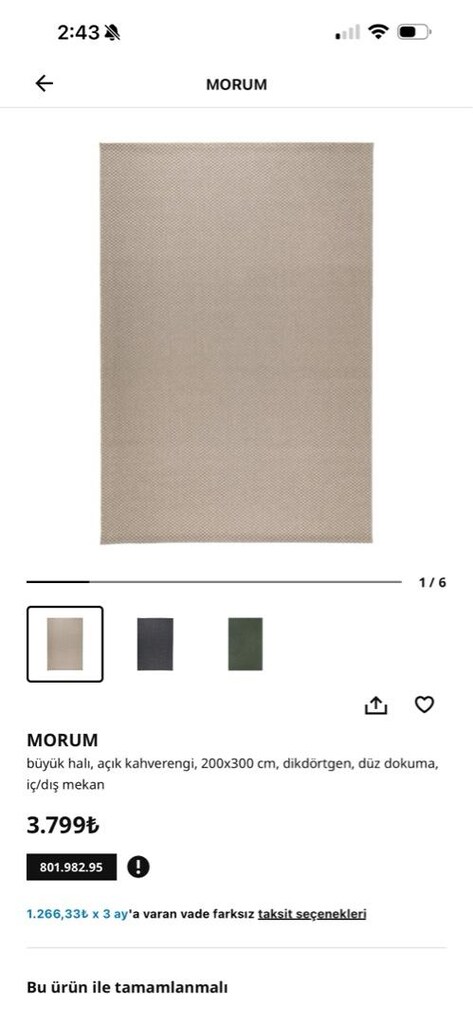 morum ikea halı - 2